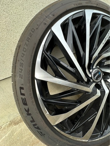 FALKEN AZENIS FK520L 20インチ LOXARNY アルミホイール 夏タイヤ 4本セット 2023年製