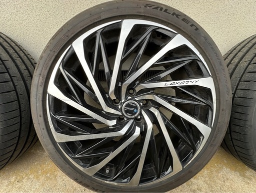 FALKEN AZENIS FK520L 20インチ LOXARNY アルミホイール 夏タイヤ 4本セット 2023年製