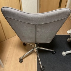 SYALEN オフィスチェア デスクチェア パソコンチェア 椅子 ライトグレーの画像