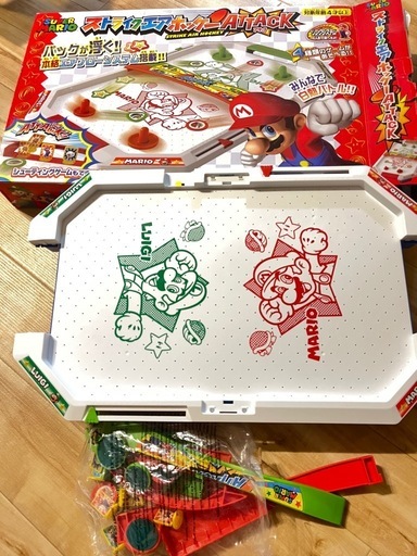 SUPER MARIO✨ストライクエアホッケーATTACKアタック✨