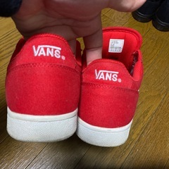 VANS レッド スニーカー28cm US 10の画像