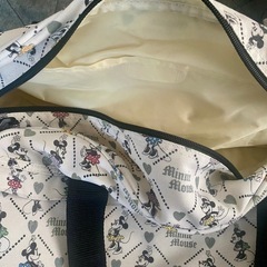 Disney  ミニー柄ボストンバッグの画像