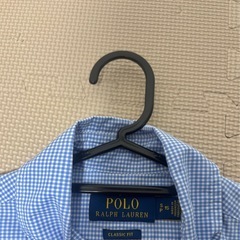 Polo Ralph Lauren 半袖シャツ 青チェックの画像