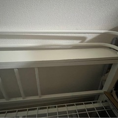 ニトリ シングル パイプベッドの画像