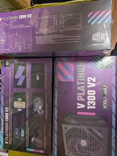 価格交渉可／数量相談／配送可／ 電源ユニット COOLER MASTER V Platinum V2 1300W パソコン 電源 自作