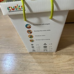 キュビカ CUBIKA 木製積み木　カラフルの画像