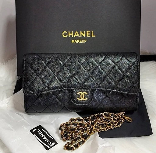 CHANEL ノベルティ ショルダーバッグ チェーンウォレット 長財布