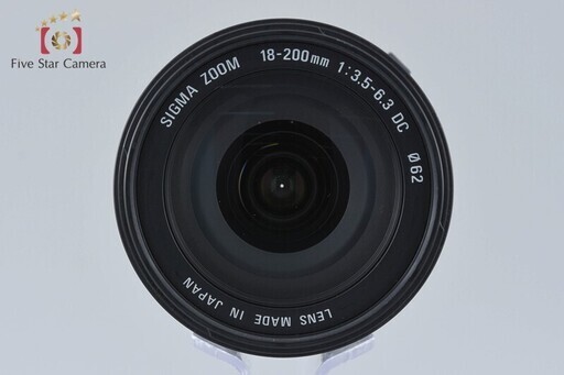【中古】SIGMA シグマ 18-200mm f/3.5-6.3 DC ソニー/ミノルタAマウント用