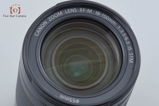 【中古】Canon キヤノン EF-M 18-150mm f/3.5-6.3 IS STM グラファイト