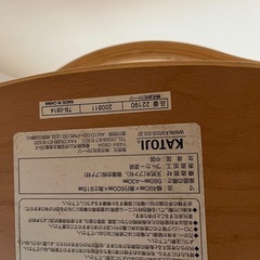 KATOJI ベビーチェア ベージュ の画像