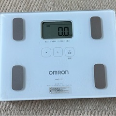 OMRON体重計
