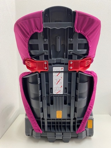 GRACO ジュニアシート 15〜36kg対応 ピンク&times;ブラック 多少シミあり