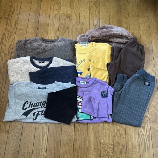 中古 子供服 男の子 110、120、130cm まとめ売り 中古 子供服 男の子