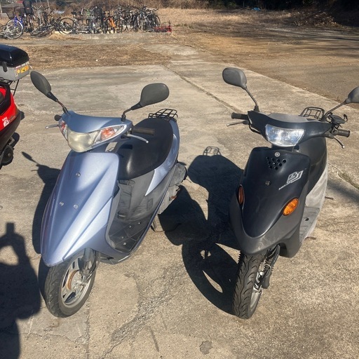 アドレスV50とヤマハBJ  2台セット　セルとキックでエンジンかかります