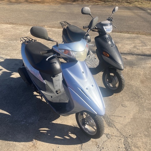 アドレスV50とヤマハBJ  2台セット　セルとキックでエンジンかかります