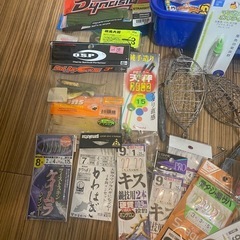 釣具色々の画像