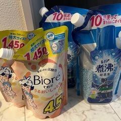 レノアビーズ×2、ビオレボディソープ、シャンプー、コンディショナーの画像