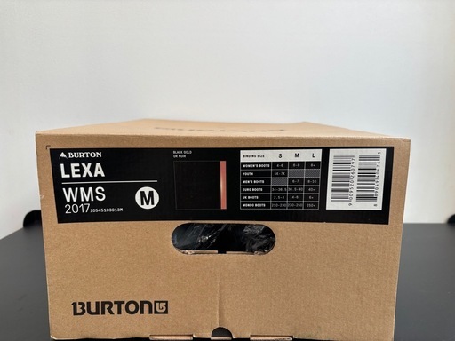 値下げ!！Burton Lexa WMSスノーボードビンディング