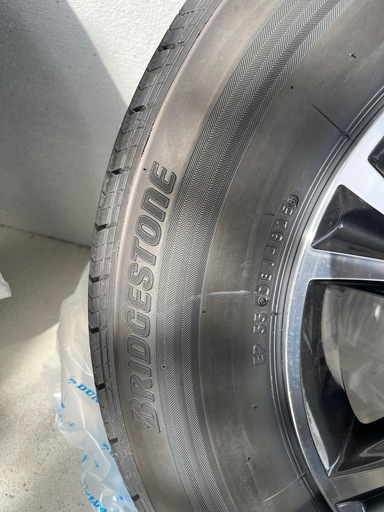納車外し　ブリヂストン　エコピア　195/80R15