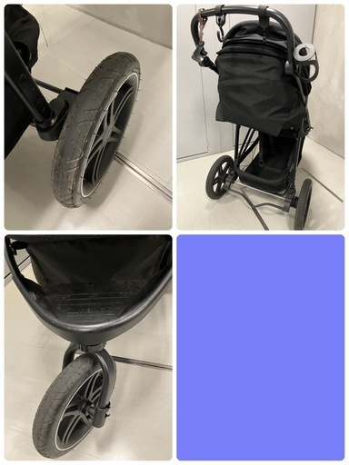 ハウク社　3輪ベビーカー　25kgまでOK