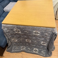 こたつテーブル、こたつ布団 セットの画像