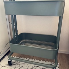 IKEA キッチン RASKOG ロースコグ　ワゴン　新生活　出産準備　ベビーグッズの画像