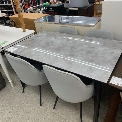 【軽トラック無料貸出！】松田家具　ダイニング５点セット