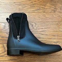 新品未使用　レインシューズの画像