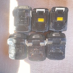 hikoki バッテリーの画像