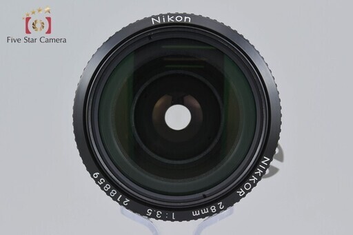【中古】Nikon ニコン New NIKKOR 28mm f/3.5 Ai改