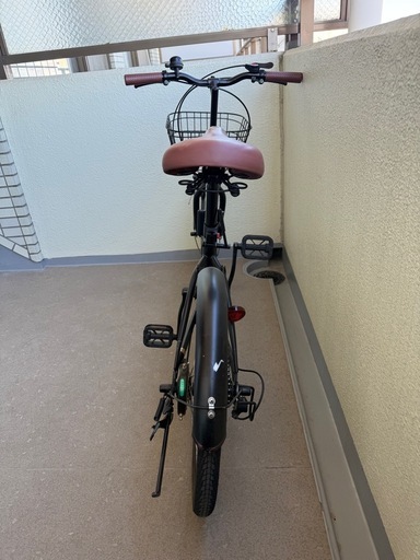 折りたたみ自転車20インチ黒