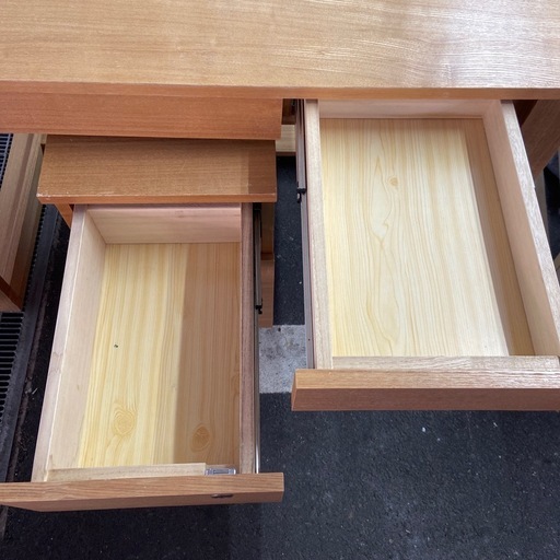 【ドリーム池田店】◎ジモティー割対象品◎ベガ そで机付きデスク カギ欠品212568000041322