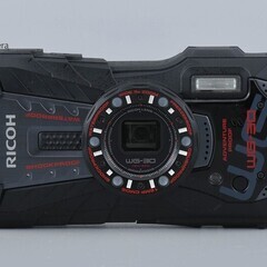 【中古】RICOH リコー PENTAX ペンタックス WG-30 ブラック 防水アクションカメラ シャッター回数僅少の画像