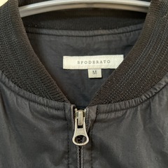 【訳あり】ユナイテッドアローズ　ジャージ／ジャケット　【M】　黒長袖　メンズの画像