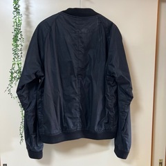 【訳あり】ユナイテッドアローズ　ジャージ／ジャケット　【M】　黒長袖　メンズの画像