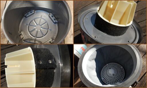 中古良品 日立 吸水型掃除機 ドライフィルター付き(吸水用パッキンなし)