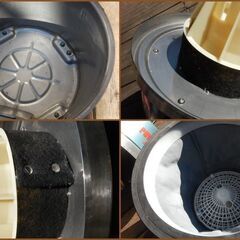 中古良品 日立 吸水型掃除機 ドライフィルター付き(吸水用パッキンなし)の画像