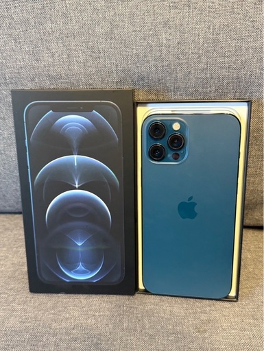 iPhone 12 Pro Max パシフィックブルー  128GB    バッテリー残量 79%