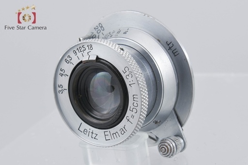 【中古】Leica ライカ Elmar 50mm f/3.5 沈胴式 L39 ライカスクリューマウント