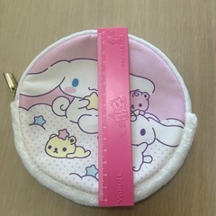 シナモロール 丸型ポーチの画像