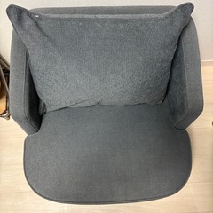1人用クッションソファの画像