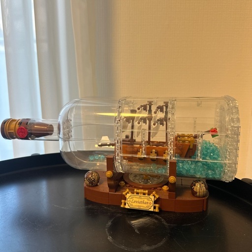 LEGO Ideas ボトルシップ　92177 組み立て済・説明書付