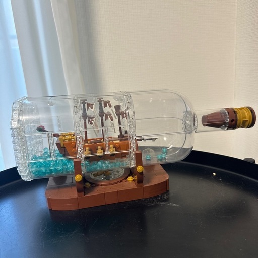 LEGO Ideas ボトルシップ　92177 組み立て済・説明書付
