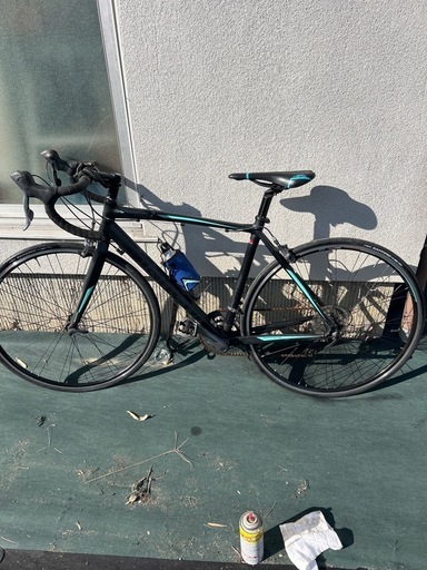 BIANCHI ショップ ロードバイク アルミフレーム STI装備 現状品