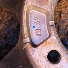 KEELER アルミスタッドレスタイヤ4本の画像