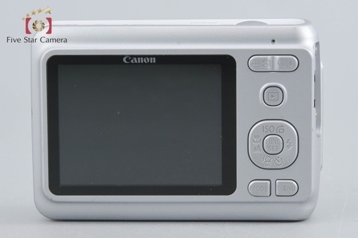【中古】Canon キヤノン PowerShot A480 シルバー コンパクトデジタルカメラ