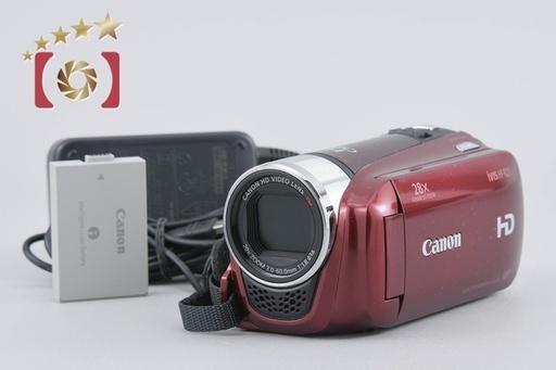 【中古】Canon キヤノン iVIS HF R21 レッド ビデオカメラ