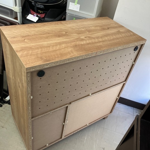 石2601-166 木製キッチンボード 中古美品