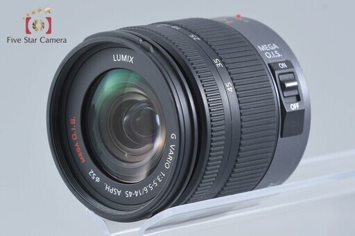 【中古】Panasonic パナソニック LUMIX G VARIO 14-45mm f/3.5-5.6 ASPH. MEGA O.I