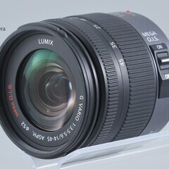 【中古】Panasonic パナソニック LUMIX G VARIO 14-45mm f/3.5-5.6 ASPH. MEGA O.I.S. H-FS014045の画像